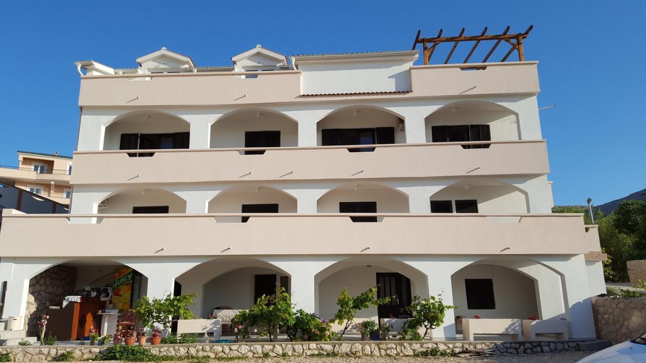 Apartments And Rooms With Parking Space Metajna, Pag - 4120 Exteriör bild